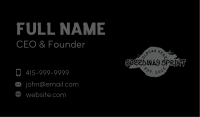 Grunge Streetwaer Fashion Business Card Image Preview