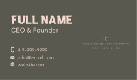 Luxury Mystical Business Business Card Image Preview