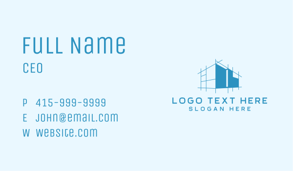 Building Architecture Construction Business Card Design Image Preview