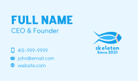 Rocket Submarine Fish Business Card Image Preview