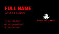 Scary Haunted Ghost Business Card Design