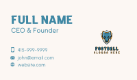 Wolf Clan Shield Business Card Image Preview