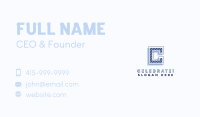 Corporate Studio Letter C Business Card Image Preview