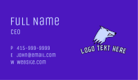Angry Wolf Esport Business Card Image Preview