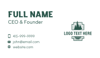 Carpentry Lumber Cutter Business Card Design