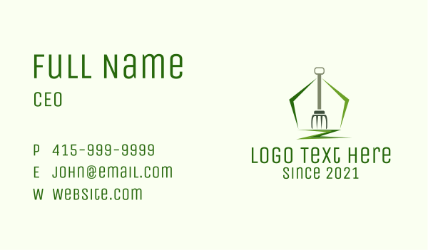 Green Lawn Service  Business Card Design Image Preview