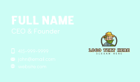 Lawn Gardener Farmer Business Card Image Preview