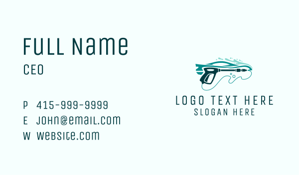 Car Pressure Washing Service  Business Card Design Image Preview