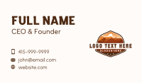 Western Desert Dunes Business Card Image Preview