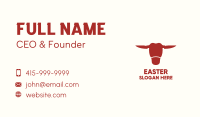 Red Bull Knife Business Card Image Preview