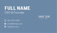Business Corporate Wordmark Business Card Image Preview