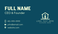 Letter I Property Realtor Business Card Image Preview