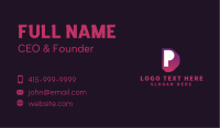 Podcast Talk Radio Media Business Card Image Preview