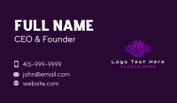 Digital Science Technology Business Card Preview