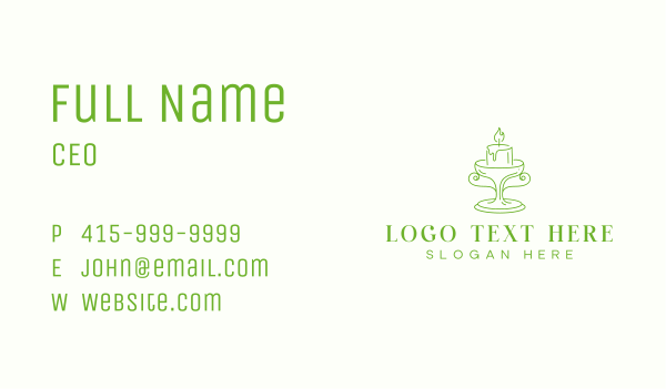 Handmade Candle Boutique Business Card Design Image Preview