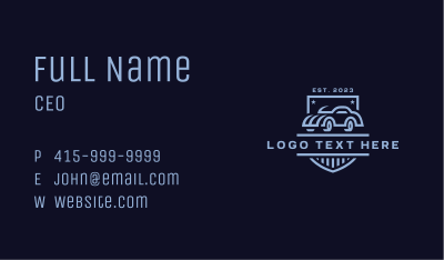 Racing Car Mechanic  Business Card Image Preview