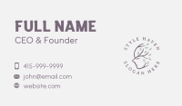 Natural Tree Wellness Business Card Image Preview