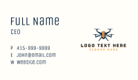 Drone Tech Quadcopter  Business Card Image Preview