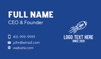 Fast Football Ball Business Card Image Preview