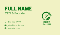 Sustainable Home Cleaning Business Card Image Preview