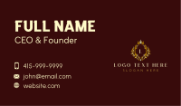 Premium Crown Shield Business Card Image Preview