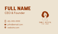 Kinky Hair Salon Business Card Image Preview