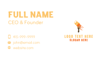 Paint Brush Splat Business Card Image Preview