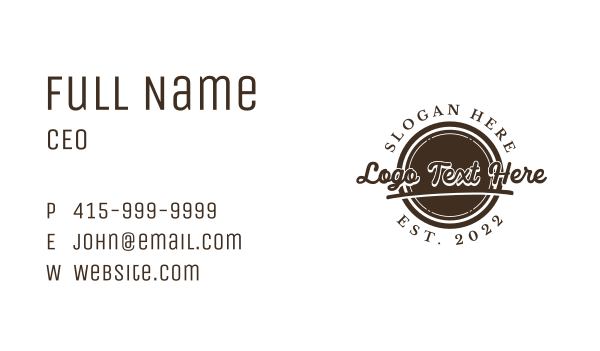 Cafe Restaurant Business Business Card Design Image Preview