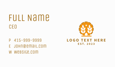 Beer Barrel House  Business Card Image Preview