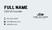 Automotive Car Detailing Business Card Preview