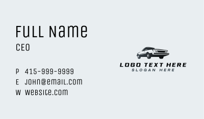 Automotive Car Detailing Business Card Image Preview