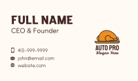 Roasted Chicken Plate Business Card Image Preview