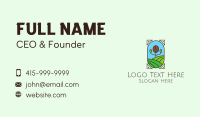 Coffee Farm Field Business Card Image Preview