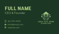 Green House Yard Garden Business Card Image Preview