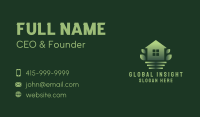 Green House Yard Garden Business Card Image Preview