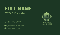 Green House Yard Garden Business Card Image Preview