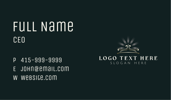 Crown Jewelry Luxury Business Card Design Image Preview