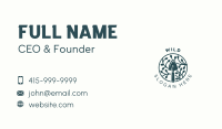 Trowel Leaf Gardening Business Card Image Preview