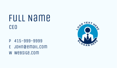 Employee Job Hiring  Business Card Image Preview