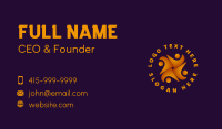 Social Community Group Business Card Preview