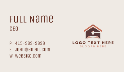 Carpentry Handyman House Repair Business Card Image Preview