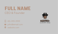 Angry Pirate Head Business Card Image Preview