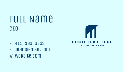 Simple Architectural Building Business Card Image Preview