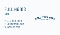 Block Toy Wordmark Business Card Image Preview