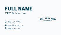 Block Toy Wordmark Business Card Image Preview