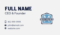 Plumbing Pipefitter Business Card Image Preview