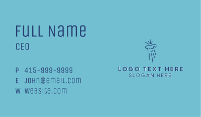 Happy T-shirt Apparel Business Card Image Preview