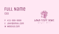 Beauty Woman Flower Business Card Image Preview