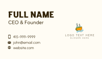 Taco Sailing Ship Business Card Preview