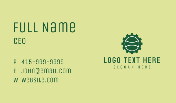 Tennis Sports Gear  Business Card Design Image Preview